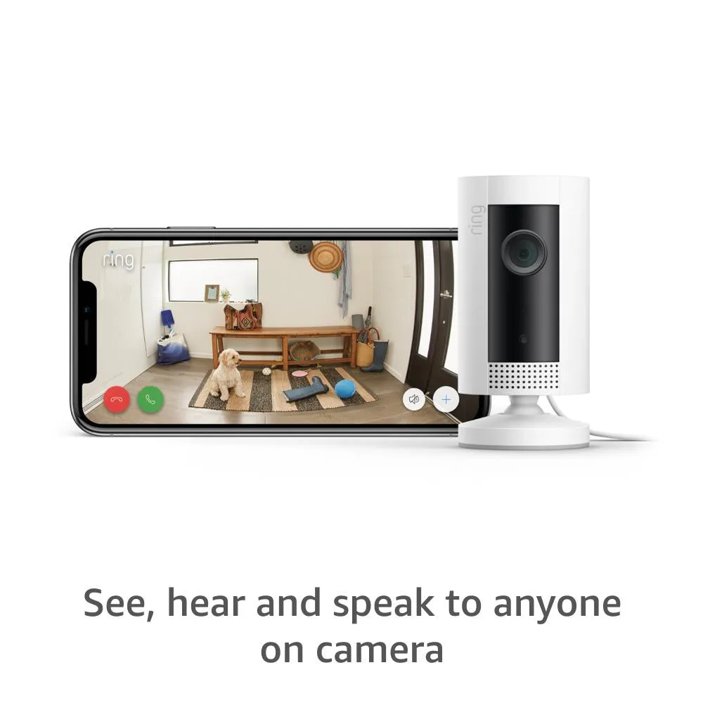 Ring Indoor Cam 2 Pack [2nd Gen](White)