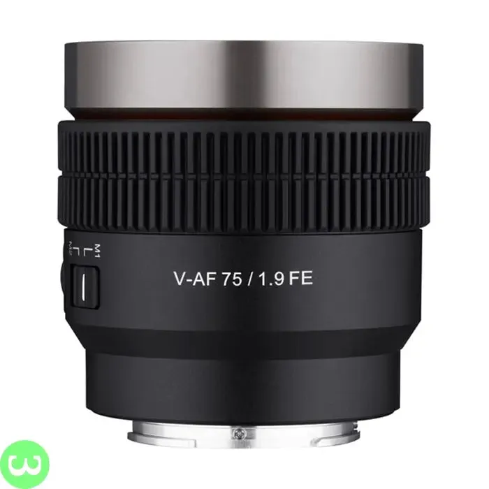 Samyang 75mm T1.9 V-AF Lens