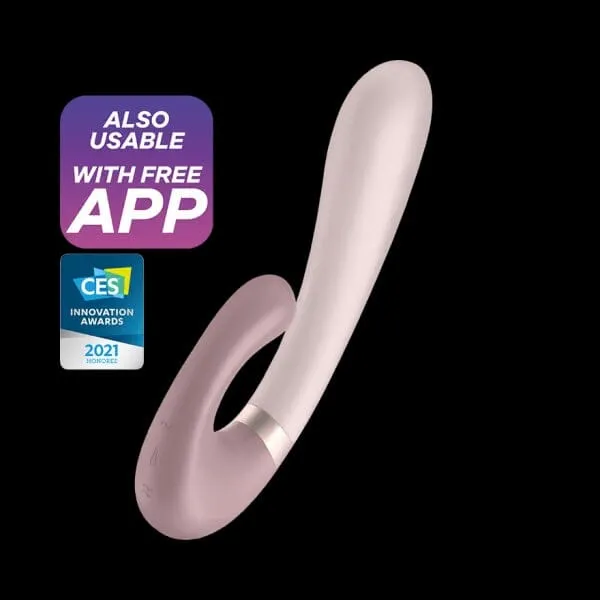 Satisfyer Heat Wave Rabbit Vibrator with App Control