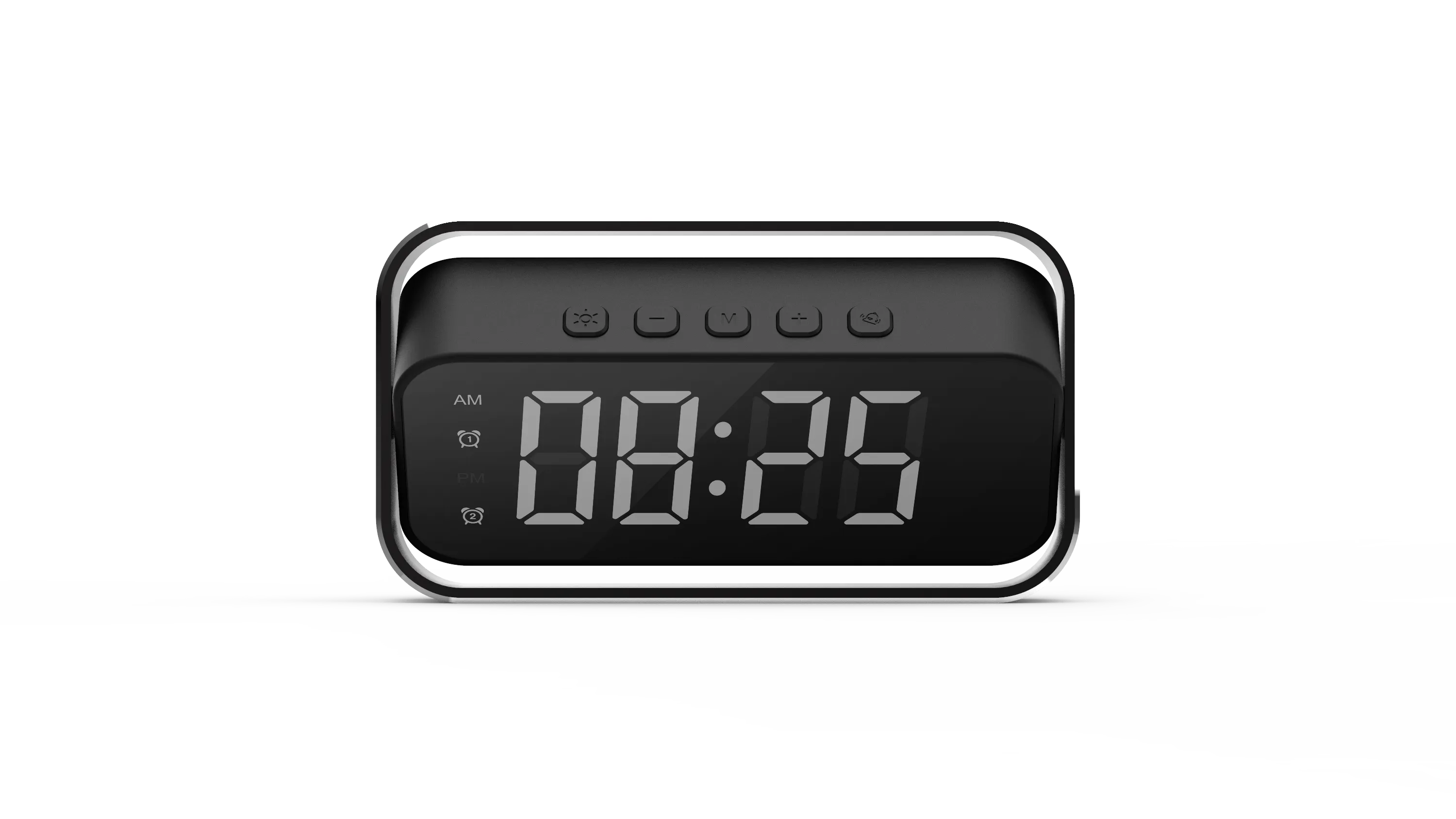 Smart Alarm Clock Spy Camera 1080P/2K/4K Full HD with Remote Night Vision & Motion Detection