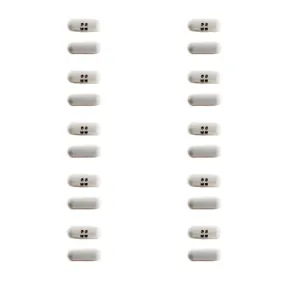 TANE PILL TC Mini Surface Mount White Contact 10 Pack