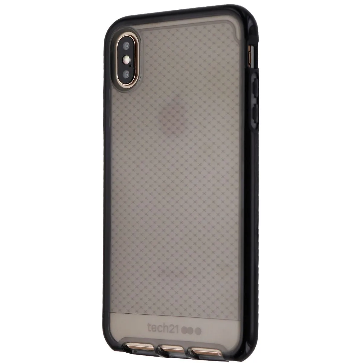 Tech21 Evo Check Series Gel Case for Apple iPhone Xs Max - Smokey Black