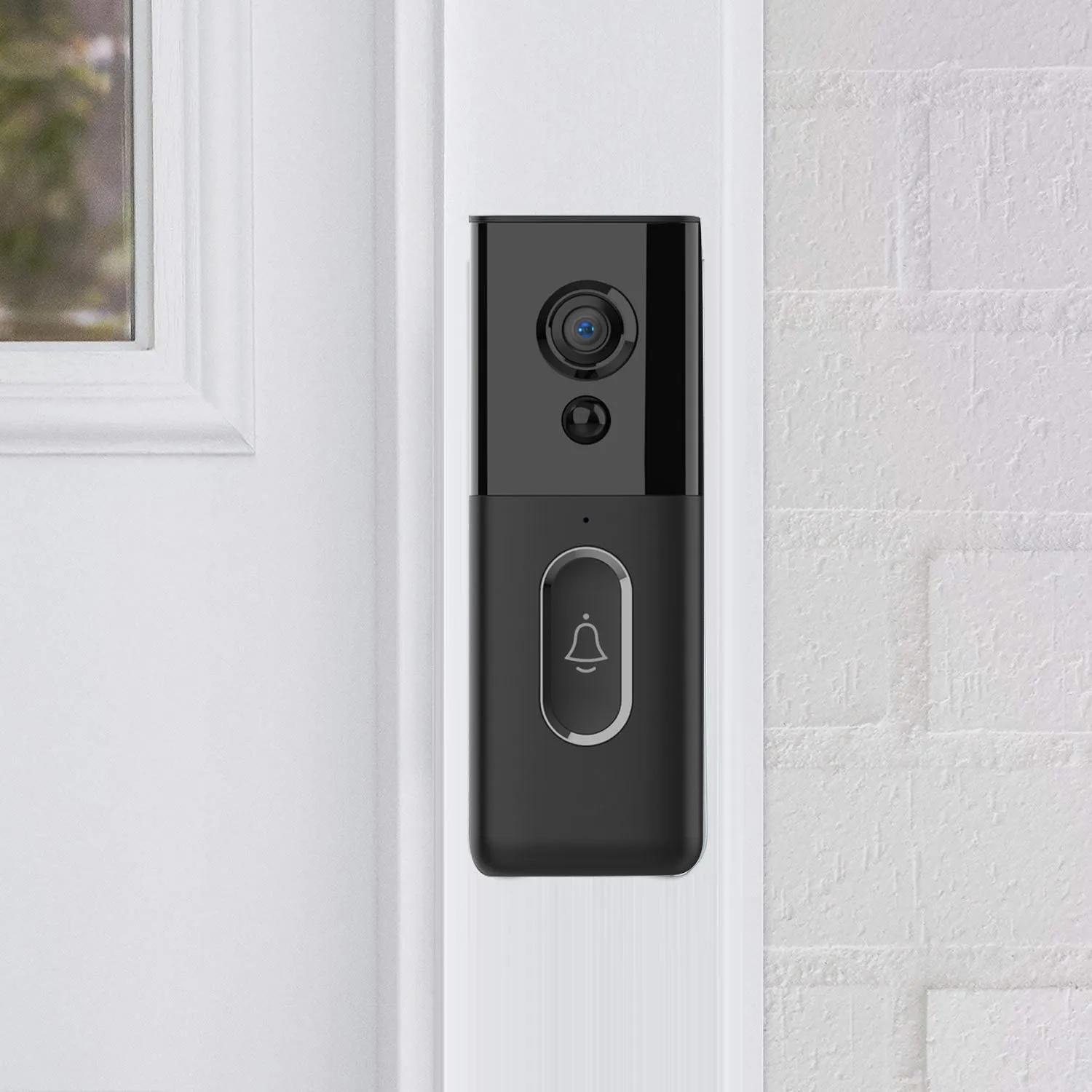 [Tuya Series] Smart Video Doorbell & IP Camera - Black