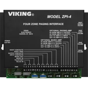 Viking ZPI-4 4-Zone Page Interface