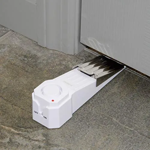 Wedge Door Stop Security Alarm with 120 dB Siren