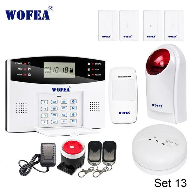 Wireless Home Security GSM Alarm System