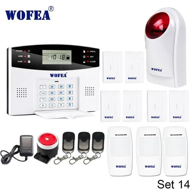 Wireless Home Security GSM Alarm System