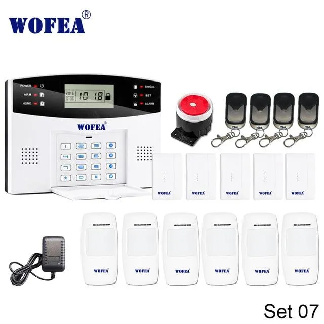 Wireless Home Security GSM Alarm System