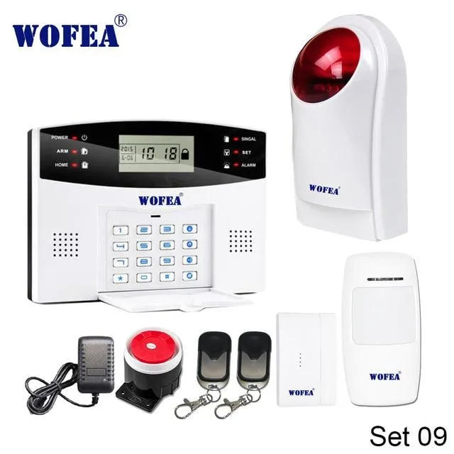 Wireless Home Security GSM Alarm System