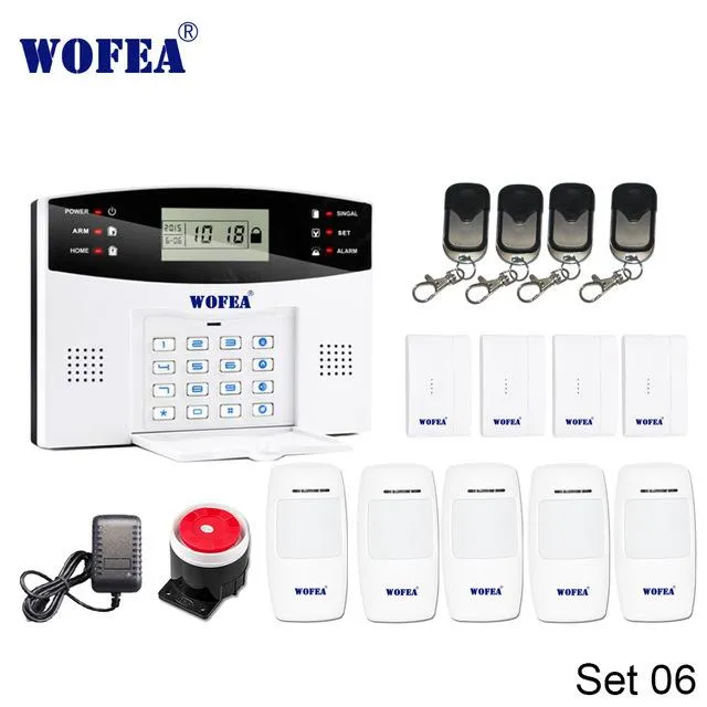 Wireless Home Security GSM Alarm System