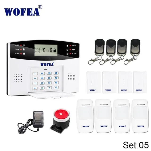 Wireless Home Security GSM Alarm System