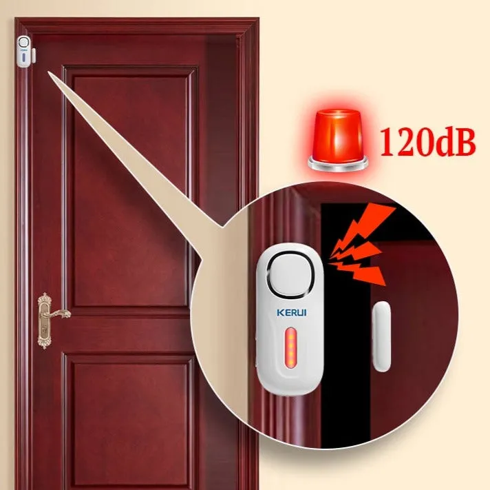 Wireless Magnetic Door/Window PIR Security Burglar Alarm Kit