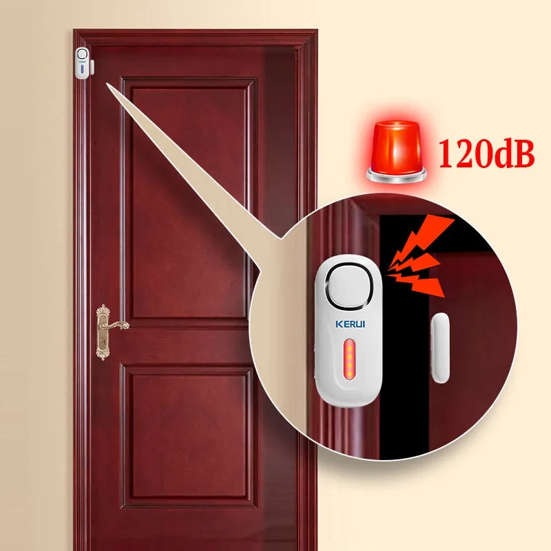 Wireless Magnetic Door/Window Security Burglar Sensor Alarm Kit