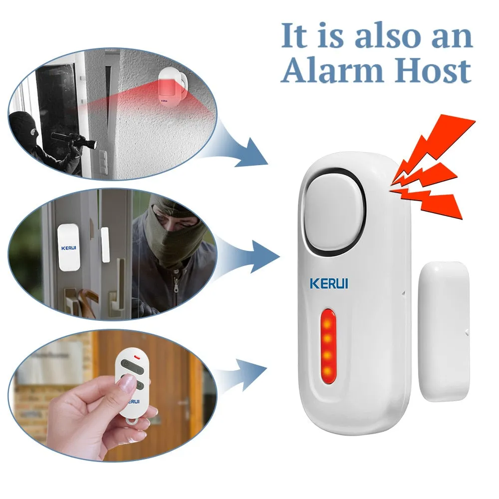 Wireless Magnetic Door/Window Security Burglar Sensor Alarm Kit