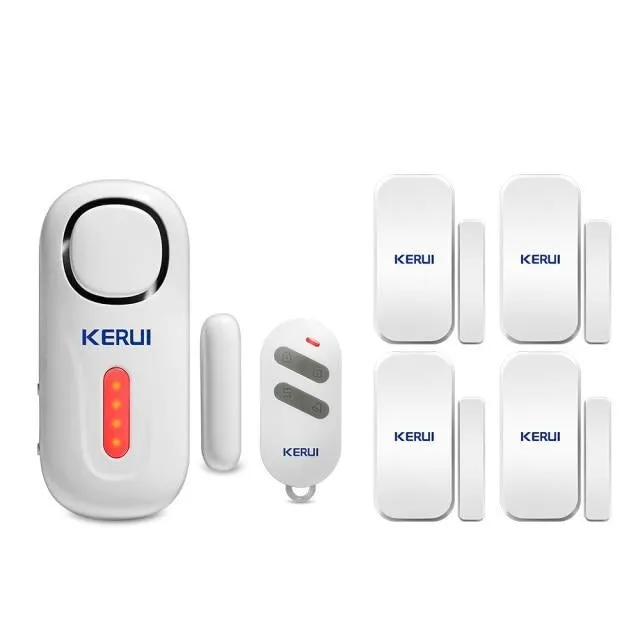 Wireless Magnetic Door/Window Security Burglar Sensor Alarm Kit